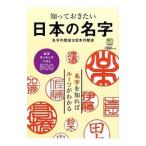 知っておきたい日本の名字 名字の歴史は日本の歴史／森岡浩