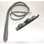 和柄麻の葉リード・ワンタッチ首輪セット