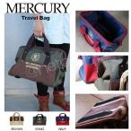 送料無料 MERCURY マーキュリー Travel Bag トラベルバッグ ボストンバッグ アメカジ カレッジバッグ