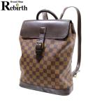 LOUIS VUITTON/ルイ ヴィトン ソーホー リュックサック ダミエ エベヌ N51132 ES Bランク