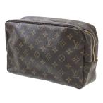 LOUIS VUITTON/ルイ ヴィトン モノグラム トゥルーストワレット27cm 化粧ポーチ 小物入れ M47522 ES Bランク