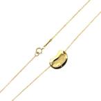 Tiffany&amp;Co./ティファニー K18 エルサ・ペレッティ ビーン デザイン ペンダント ネックレス 首周り41cm FS 美品 Aランク
