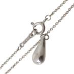 Tiffany&amp;Co. ティファニー エルサペレッティ・ティアドロップネックレス Sv925 首周り約40.8cm 重量3g NT-no Bランク