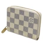 ショッピングダミエ LOUIS VUITTON/ルイヴィトン ジッピーコインパース　小銭入れ ダミエ アズール N63069 SN0169 NO Bランク