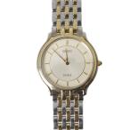 SEIKO セイコー Dolce ドルチェ メンズクオーツ ラウンド ゴールド×シルバー 5E30-6A50 腕回り約18.5cm NT Bランク