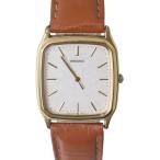 SEIKO Seiko мужской кварц наручные часы Gold × циферблат белый .5P31-5260 рука вокруг примерно 16~20(cm) кейс :27.5×34(mm) NT B разряд 