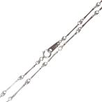  порез . колье Aurora . держать Pt850 платина 850 структура . отдел сертификация Mark шея вокруг примерно 39.5cm масса примерно 5.1g NT полировальный отделка товар S разряд 