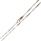  порез . колье цепочка колье K18 18 золотой YG желтое золото структура . отдел сертификация Mark шея вокруг примерно 41.5cm масса примерно 4.0g NT полировальный отделка товар S разряд 