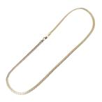  "в елочку" цепь колье Италия производства K18 18 золотой YG желтое золото шея вокруг примерно 41.5cm масса примерно 9.3g NT полировальный отделка товар S разряд 