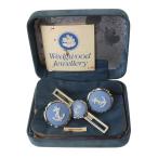 WEDGWOOD Wedgwood . булавка для галстука * запонки комплект jasper одежда × metal бледный bru× Gold коробка NT BC разряд 
