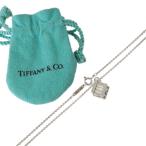 Tiffany&amp;Co. /ティファニー アトラス キューブ ネックレス シルバー 925 41.5cm KA Bランク