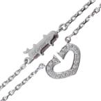 Cartier カルティエ Cハート 17P ダイヤ ペンダントネックレス 750 K18WG B7008300 首周り約39cm 重量約5.4g NT 新品同様 Sランク