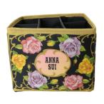 ANNA SUI Anna Sui макияж box многоцветный складной, средний перегородка текстильная застёжка съемный 26.5×26.5×23.5(cm) NT прекрасный товар A разряд 