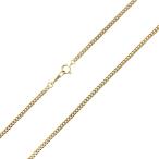  плоский колье 2 поверхность одиночный цепь колье K18 18 золотой YG структура . отдел сертификация Mark шея вокруг примерно 60.7cm примерно 9.7g NT полировальный отделка товар 