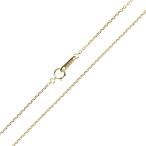 K18YG cut маленький бобы цепь колье структура . отдел отверстие Mark печать шея вокруг 40.5cm 2.9g 18 золотой желтое золото NT прекрасный товар A разряд 