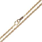  cut трос цепь колье K18 18 золотой YG желтое золото структура . отдел сертификация Mark шея вокруг примерно 40cm масса примерно 8.7g NT полировальный отделка товар S разряд 