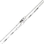  cut балка порез . дизайн цепь колье Pt850 структура . отдел сертификация Mark шея вокруг примерно 43cm масса примерно 8.6g NT полировальный отделка товар B разряд 