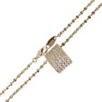 SONIA RYKIEL /ソニアリキエル ダイヤ ペンダント ネックレス K18 750 ゴールド 0.92ct 39.8cm 10.0g KA 美品 Aランク