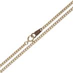  плоский колье 2 поверхность одиночный цепь колье K18 18 золотой структура . отдел сертификация Mark шея вокруг примерно 50cm масса примерно 10.2g NT полировальный отделка товар S разряд 