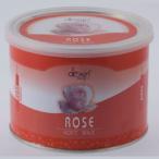 脱毛 ブラジリアンワックス フレーバーワックス ソフトワックス ローズ 400mL 顔 デリケートゾーン スキンケア セルフ 自宅 ワックス脱毛