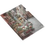  etranger *ti* Costa Rica [2 пункт суммировать ] прозрачный держатель A4 FIORE-32-66 Street цветок 