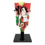 高田卸方屋 羽子板 浅妻 赤橙緑 8号 25cm 242-768