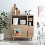 キッチン収納  キッチンラック カップボード 食器棚 おしゃれ キッチン 収納 キッチンボード 幅90cm 木製 北欧 家具 キッチンカウンター 炊飯器ラック