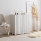 ショッピングキャビネット キャビネット 木製 70 白 シンプル コンパクト スリム おしゃれ 収納棚 扉付き 奥行き40 ラック 収納棚ラック サイドボード 薄型 ホワイト リビングボード 収納