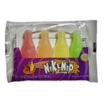 Nik-L-Nipnikru "губа" воск бутылка сладости -(4 штук ) × 1 пакет Tootsie Roll Корея mo хлеб ASMR Youtube анимация nikrunip