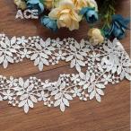 4 ярд × ширина 5c retro leaf b ланч Chemical кружевная лента белый 