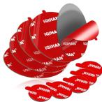 両面テープ 超強力 はがせる アクリルフォーム両面粘着パッド 丸型 吸盤補助シール ドラレコ 両面テープ 耐熱 防水 家庭用 車載用 業務用 屋