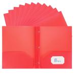 プラスチック製のポケットフォルダ