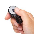 サンワダイレクト リングマウス Bluetooth フィンガーマウス プレゼンマウス ワイヤレス 5ボタン 充電式 プレゼンテーション ブラ