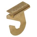 [ параллель импортные товары ]The Hillman Group 852889 Suspended Ceiling Hook Brass Finish 2 P