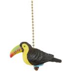 [ параллель импортные товары ]Tropical Toucan Bird оборудование орнамент потолок вентилятор тянуть Clementine Designs Tropical Toucan