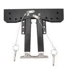 【並行輸入品】 Mandark 車用ハンドルトレイ 2イン1 オートハンドルデスク 食事用 ドリンク/ノートパソコン用 多目的車 インテリア 旅行