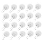 [ параллель импортные товары ] PRETYZOOM 100pcs Self Adhesive Hooks Heavy Duty Ceiling Discs Ho