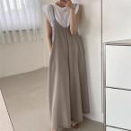  сарафан накладывающийся надеты Layered женский комбинезон все в одном Cami One-piece одноцветный комбинезон свободно body type покрытие большой размер лето 