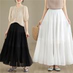 春夏 人気スカート プリーツ  ロン�