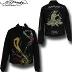 ショッピングhardy LDS−９５●一万円以上送料無料●ED HARDY　ライダースジャケットエドハーディー