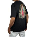 DGK Tシャツ ディージーケー Guadalupe グアダルーペ 聖母 マリア メンズ 半袖 ブラック バックプリント●tsa882
