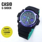 CASIO カシオ G-SHOCK G-ショック 電波ソーラー AWG-M100SBL-1A ブラック×グリーン 腕時計 メンズ