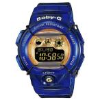 Yahoo! Yahoo!ショッピング(ヤフー ショッピング)CASIO カシオ Baby-G ベビーG Metallic Colors メタリックカラーズ BG-1005A-2 ゴールド×ブルー レディース 海外モデル 腕時計 送料無料