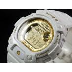 CASIO カシオ 腕時計 Baby-G ベビーG Gライド BLX-100-7B ゴールド×ホワイト 海外モデル