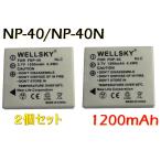 D-LI8 互換バッテリー 2個 [ 純正充電