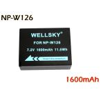 NP-W126S NP-W126S 互換バッテリー  [ 充
