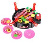  "дочки-матери" барбекю . талант игрушка Mini BBQ ребенок игрушка кухня комплект поверхность белый игрушка ребенок. день рождения подарок входить . праздник 