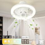シーリングファンライト led ファン付き照明 4000LM E26 天井の引っ掛け付き 3階段風量調整 照明器具 扇風機 空気循環 節電 省エネ サーキュレーター