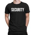 NYC FACTORY セキュリティTシャツ フロントバックプリント メンズ Tシャツ スタッフ イベント ユニフォーム バウンサー スクリーンプリン
