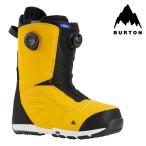 日本正規品 スノーボード ブーツ バートン BURTON MENS RULER BOA WIDE Goldenrod ルーラー ボア ワイド ゴールデンロッド メンズ 24-25